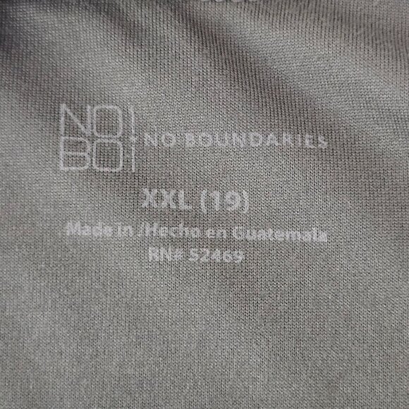 No Boundaries Junior Women Tank Top Green Scoop Neck Sleeveless Skull Size XXL - Picture 5 of 8